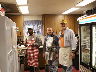 The Breakfast Crew at our Sept 2006 PITA Shoot